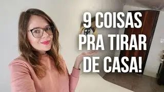 Escolhi alguns itens para dar fim na minha nova casa