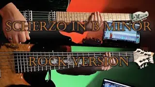 Иоган Себастьян Бах Шутка (Скерцо Си-Минор) / Scherzo in B minor Bach (Guitar /Bass Cover)