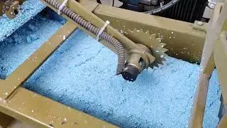 Compacteur &agrave; PSE GREENMAX permet un recyclage efficace de panneaux isolants en Arabie saoudite