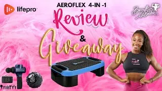LifePro AeroFlex 4 in 1 Aerobic Step Platform - Review & Giveaway !