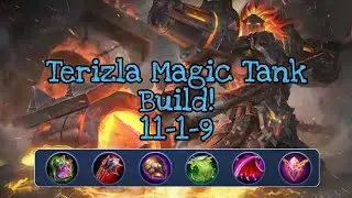 Terizla Tank Initiator Gameplay ! | HARD DYX MLBB