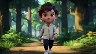 The Red Feather&rsquo;s Trail 🌿| Baby Boy Adventure | Animated Kids Video