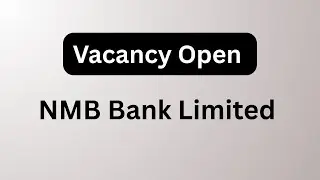 NMB Bank Vacancy 