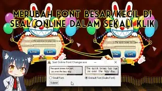 How to change Seal Online Font in 2 Ways - (Seal Online Font Changer)