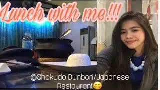 LUNCH with me @SHOKUDO DONBURI/Ramen_Japanese Restaurant | May Laurio
