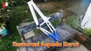 Sepeda Berkarat Jadi Bagus Lagi + Velg Bintang