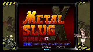 Metal Slug X [Custom MAME Bezel]