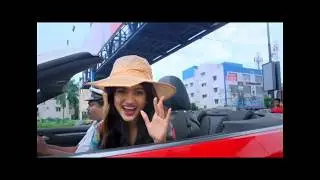 Bigg Boss Oviya spotted shopping at OMR Chennai in open car |viral video|