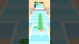 donut stack run level 8 #videogamer