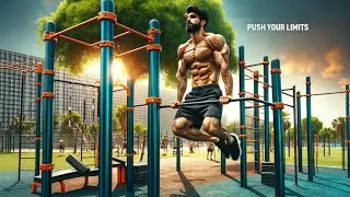 The Ultimate Power - Watch This Guy Conquer Calisthenics in the Park!