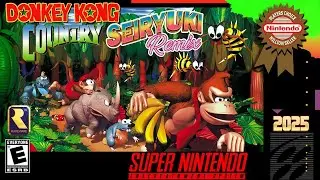 Donkey Kong Country Seiryuki Remix 2025 (Snes-Hack)