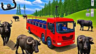 School Bus Driving Simulator 2025 🚍 | City Coach Bus Driver Game | Android Gameplay