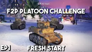 3 Friends, 1 Tank, $0 Spent &ndash; World of Tanks Free-to-Play Challenge (Ep 1)