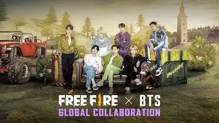 Free fire collaboration with BTS group | New update BORN TO STREAM ❤️