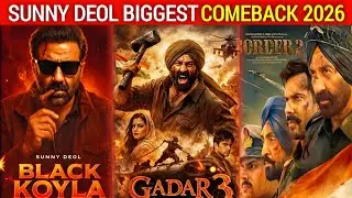 Sunny Deol Comeback 2026 🔥 | Gadar 3, Border 2, Jaat 2 | Release Date CONFIRMED 