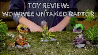 Toy Review: WowWee Untamed Raptor by Fingerlings-Interactive Dinosaur