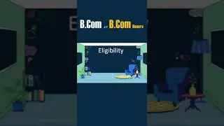 B Com vs B Com Honors Eligibility Criteria | B Com vs B Com Honors Ki Eligibility kya hai | BCoBCo H