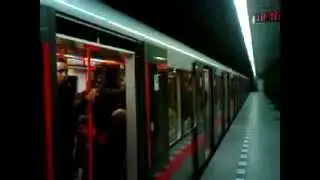 Metro na lince C v úseku Kačerov - I.P.Pavlova