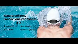Tayogo ROCK PRO Waterproof Bone Conduction Headphones 4 in 1 Swimming Headsets