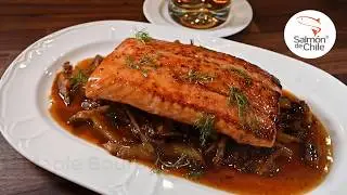 Chilean Salmon with Maple Bourbon Glaze