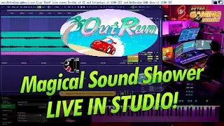 Making Outrun Magical Sound Shower Studio Session 🔴 LIVE