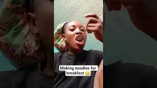 making delicious noodles for breakfast #viralshorts #breakfast