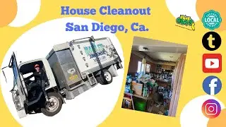 Estate Cleanout San Diego | Fast, Reliable Junk Removal! #sandiego #house #junkremoval #1million