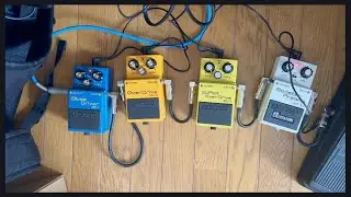BOSS SD-1, OD-3, BD-2 and BP-1w Demo with Slow Blues