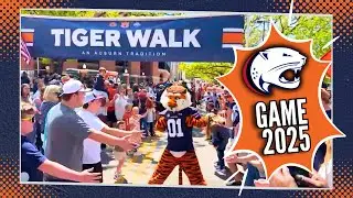 ПРЯМОЙ ЭФИР | Tiger Walk | Оберн против Южной Алабамы 2025