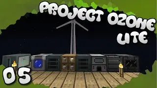 Wind Power! | Ep.05 | Project Ozone Lite | Modded Skyblock Minecraft 1.10