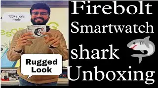 Firebolt Shark smart calling watch ⌚| 120+ Sports mode | Rugged look| Price 1800₹|