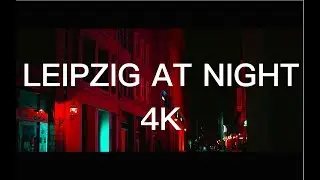 LUMIX G7 LOW LIGHT  🌃  Leipzig at night [4K] 🔥 25mm 1.7