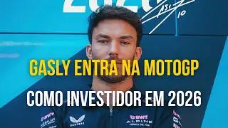 PIERRE GASLY INVESTE EM EQUIPE DE MOTOGP E ENTRA PARA O PROJETO DA KTM TECH3 EM 2026