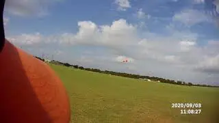 Maiden flight of my RC Stinger 90