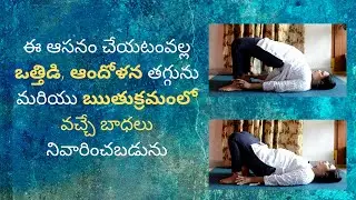 How to do Setu Bandhasana-Bridge pose |సేతుబంధాసనం | Step by step | Benefits | FIT crave