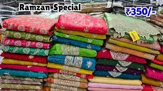Hyderabad Wholesale Dress Materials 2026 Designs Fancy Work Suits Pakistani Cotton Suits |