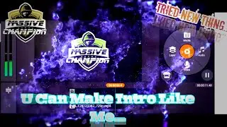 How To Make Slash Logo Reveal Intro In Kinemaster|| Slash Logo Intro || Must Watch |MassiveChampion