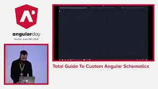 Tomas Trajan - Total Guide To Custom Angular Schematics - angularday 2019