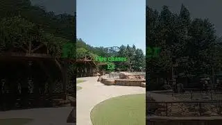 fire chaser express #rollercoaster #4k60fps #themepark #videoquality