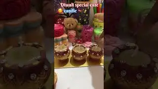 DIY Diwali cute pot candle🪔✨🥰#CandleMaking #Diwali #Candle#candlecraft #home decoration #shorts