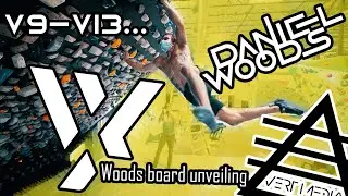 Daniel Woods signature board from Menagerie Climbing Holds, 