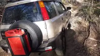 2001 Honda CR-V vs. The Glasshouse Mountains and Green Rd  (OFFROAD)