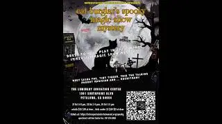 Cat Burglar's Spooky Magic Show Mystery! #haloween #magicshow #luminaryeducationcenter  #catburglar