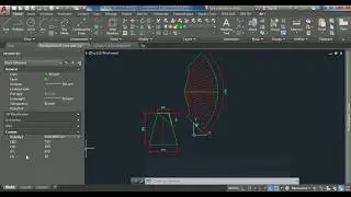 Autocad Dynamic Block of Cone Development