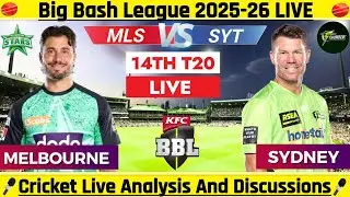 Melbourne Stars vs Sydney Thunder  Live Score | BBL Live Stream
