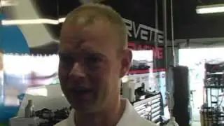 Interview with Corvette Racing's Jan Magnussen at the 2010 12 Hours of Sebring
