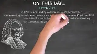On This Day... - March 23rd - James Bradley | Astronomer, Priest