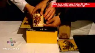 Unboxing - Metal Gear solid Peace Walker HD Edition Konami Style Premium Package - PS3World.GR
