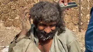 Full Clean Head Shave & Beard Shave for a Disabled Person | Kind Barber Service