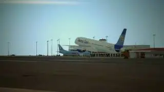 fsx-757 landing at madeira (fs-recorder render test).